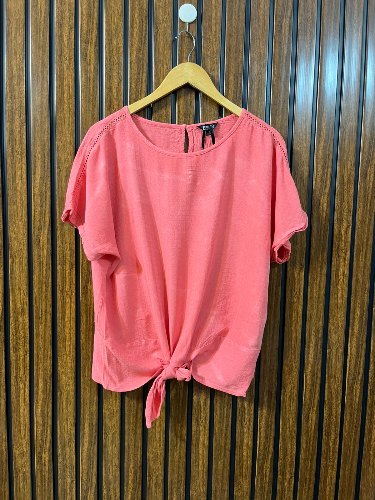 Chest 21  Lenght 24  Fabric linen Women's Premium Half Sleeve Top
