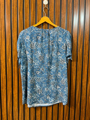 Chest 20  Lenght 27  Fabric rayon Branded Women's Half Sleeve Top
