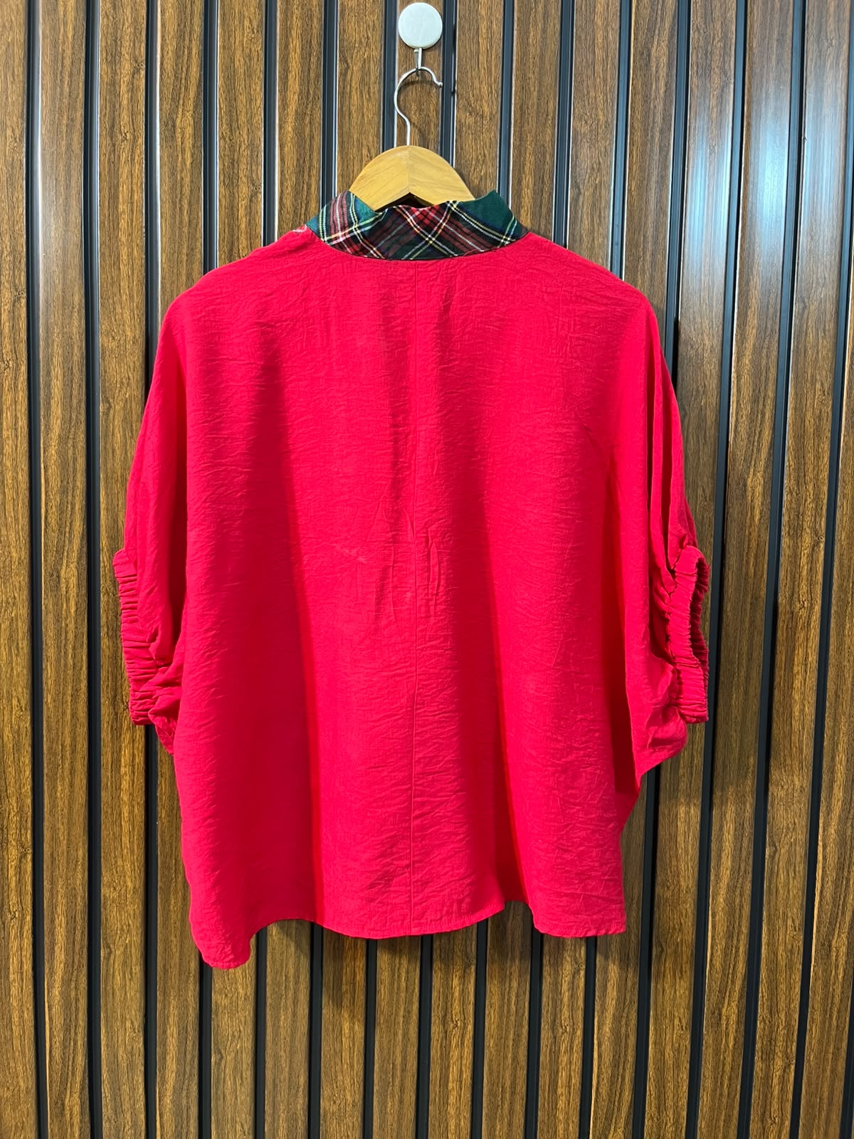 Chest small  baggy style  Lenght 22  Fabric cotton silk Branded Women's Elegant Top
