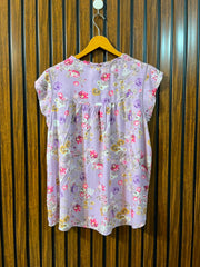 Chest 21  Lenght 25  Fabric linen Branded Women's Everyday Top