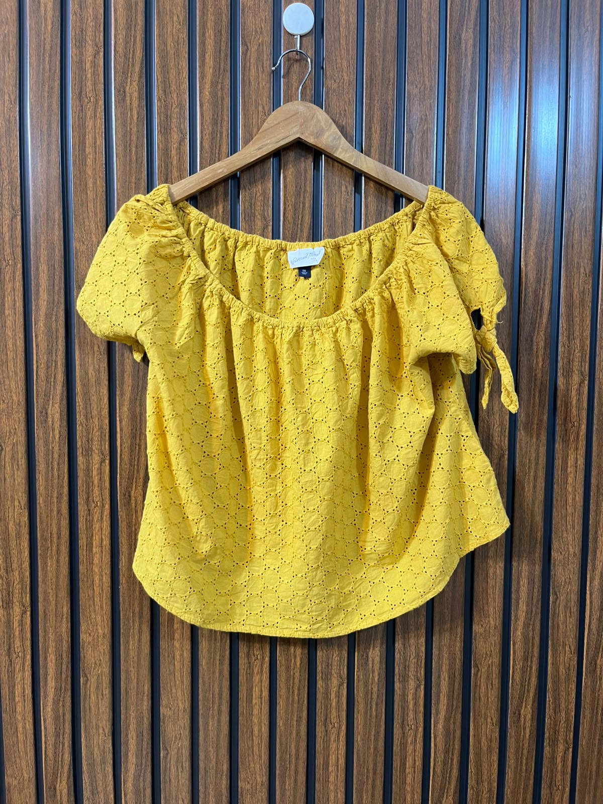 Chest 24  Lenght 19  Fabric cotton Western Women's Casual Top