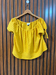Chest 24  Lenght 19  Fabric cotton Western Women's Casual Top