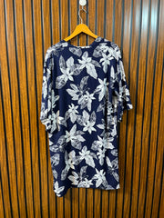 Chest medium  Lenght 37  Fabric linen Women's Half Sleeve Smart Top