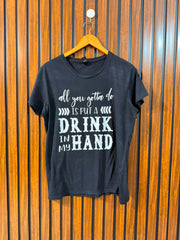 Chest 21  Lenght 25 Western Branded Women’s Casual T-Shirt