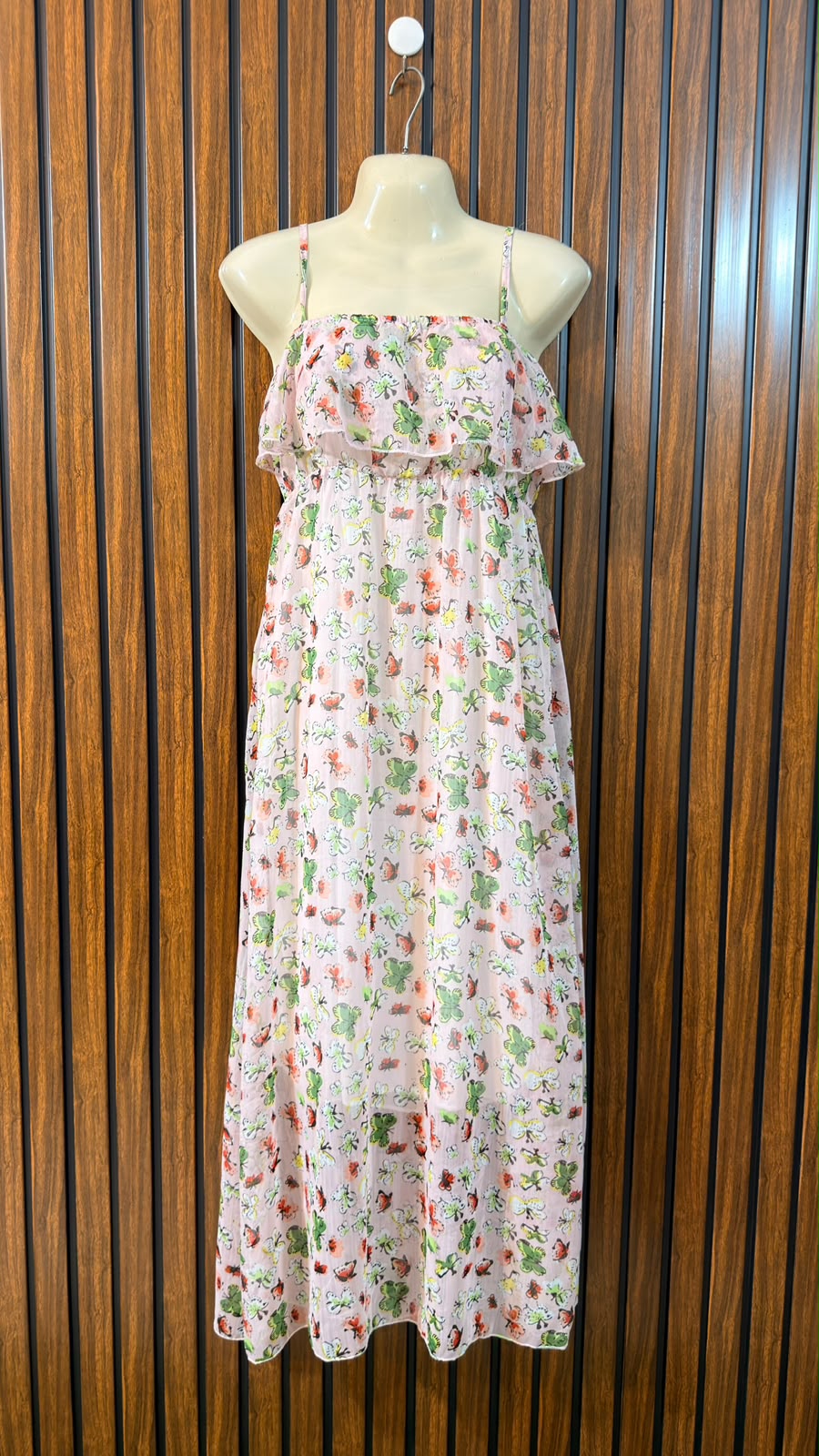 Chest 19  Length 50  Fabric Chiffon Western Brand Long Maxi