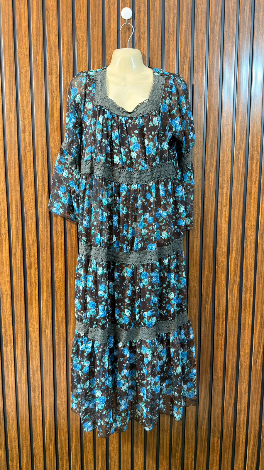 Chest 22  Length 50  Fabric Chiffon Womens Long Maxi Wear