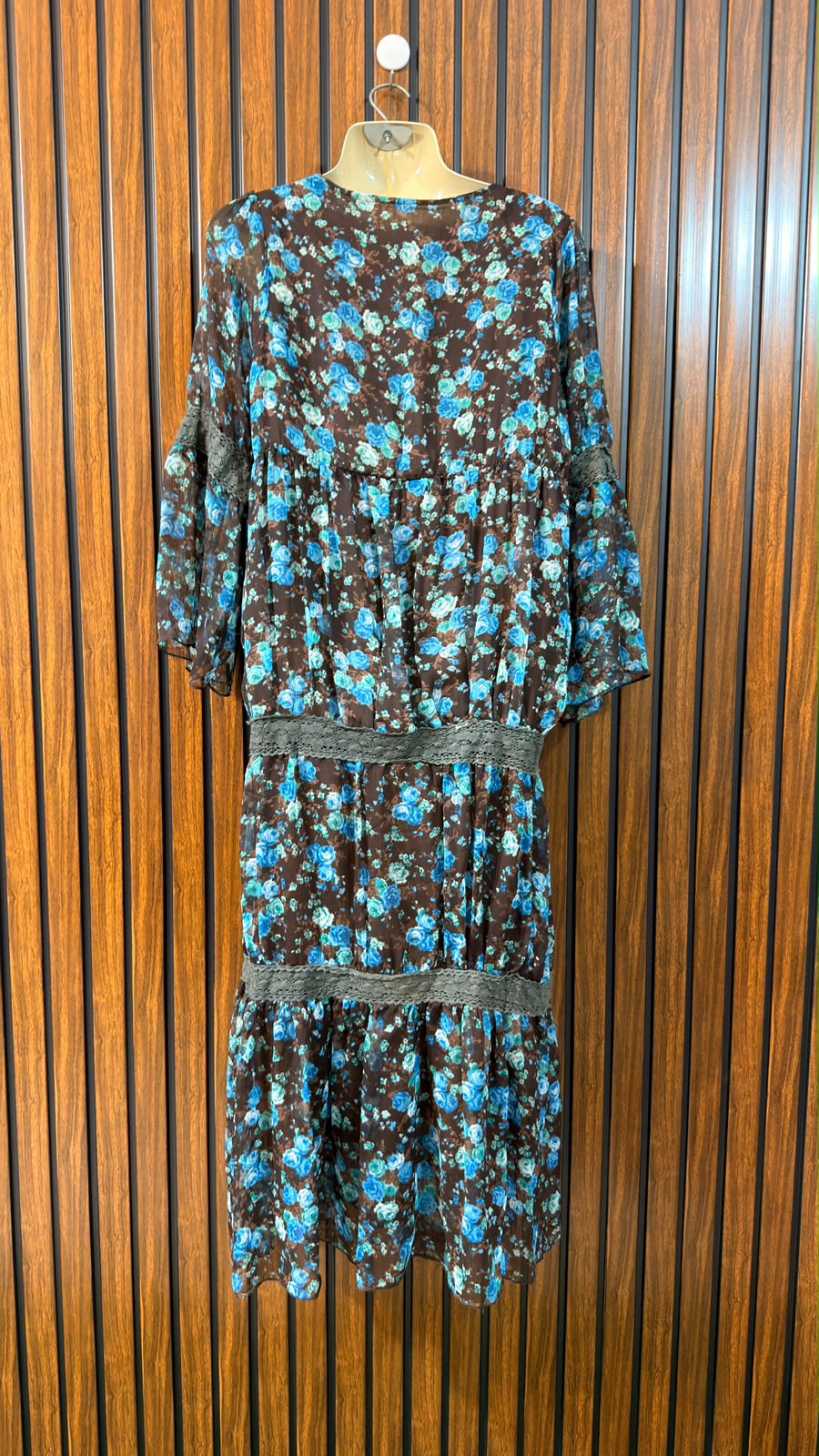 Chest 22  Length 50  Fabric Chiffon Womens Long Maxi Wear