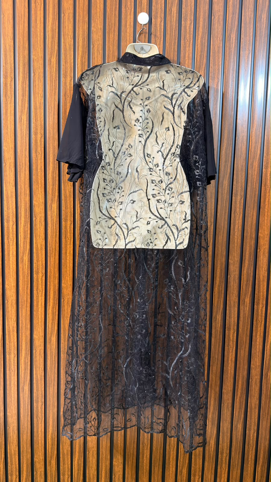 Chest Large  Length 48  Fabric Net Womens Long Dress Maxi