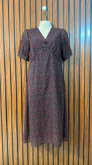 Chest 18  Length 42  Fabric Chiffon Womens Branded Maxi Dress