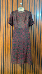 Chest 18  Length 42  Fabric Chiffon Womens Branded Maxi Dress