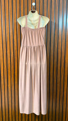 Chest 20  Length 50  Fabric Silk Jersey Womens Western Maxi Dress