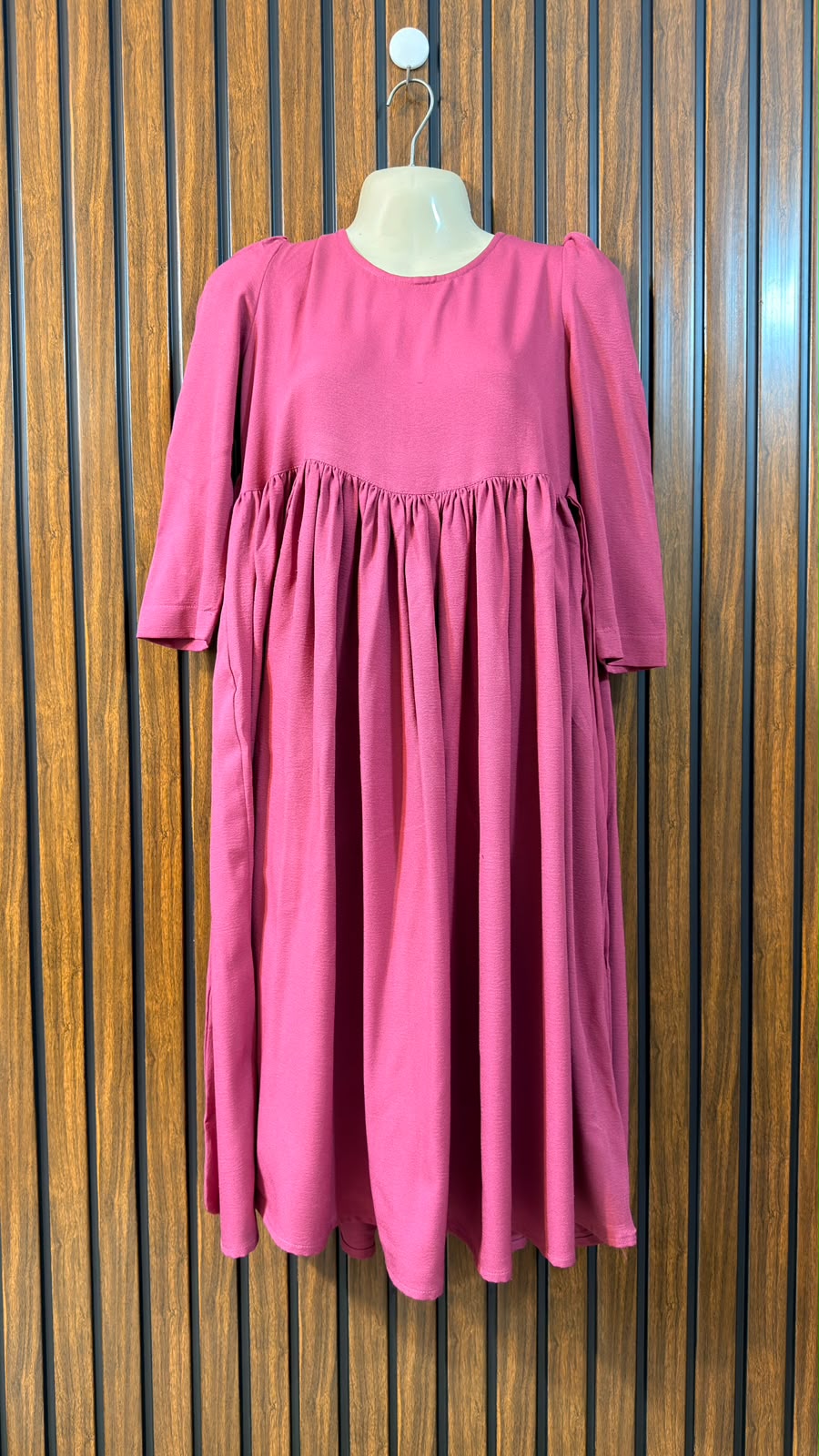 Chest 17  Length 37  Fabric Rayon Womens Western Long Dress