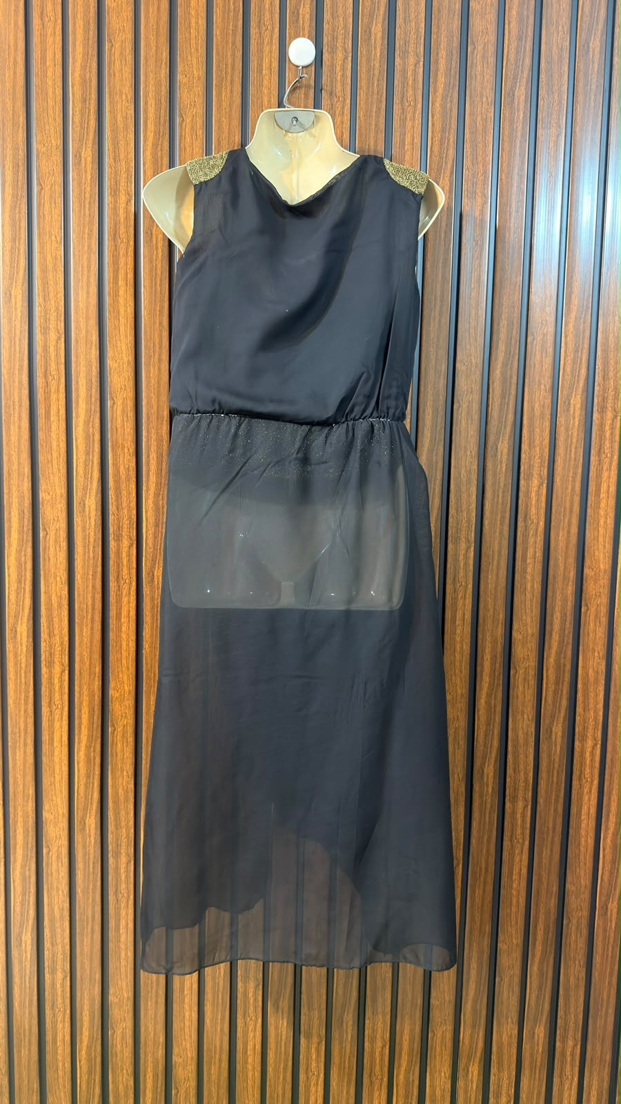 Chest 17  Length 43  Fabric Chiffon Western Branded Womens Long Maxi