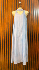 Chest 19  Length 49  Fabric Chiffon Western Womens Maxi Dress