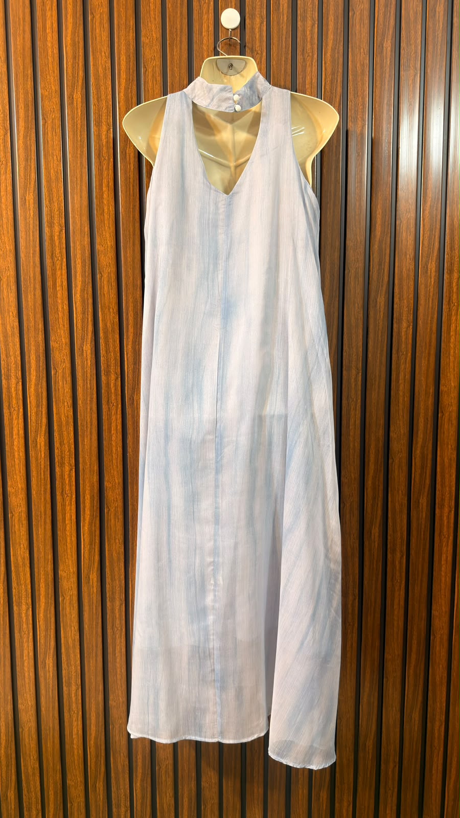 Chest 19  Length 49  Fabric Chiffon Western Womens Maxi Dress