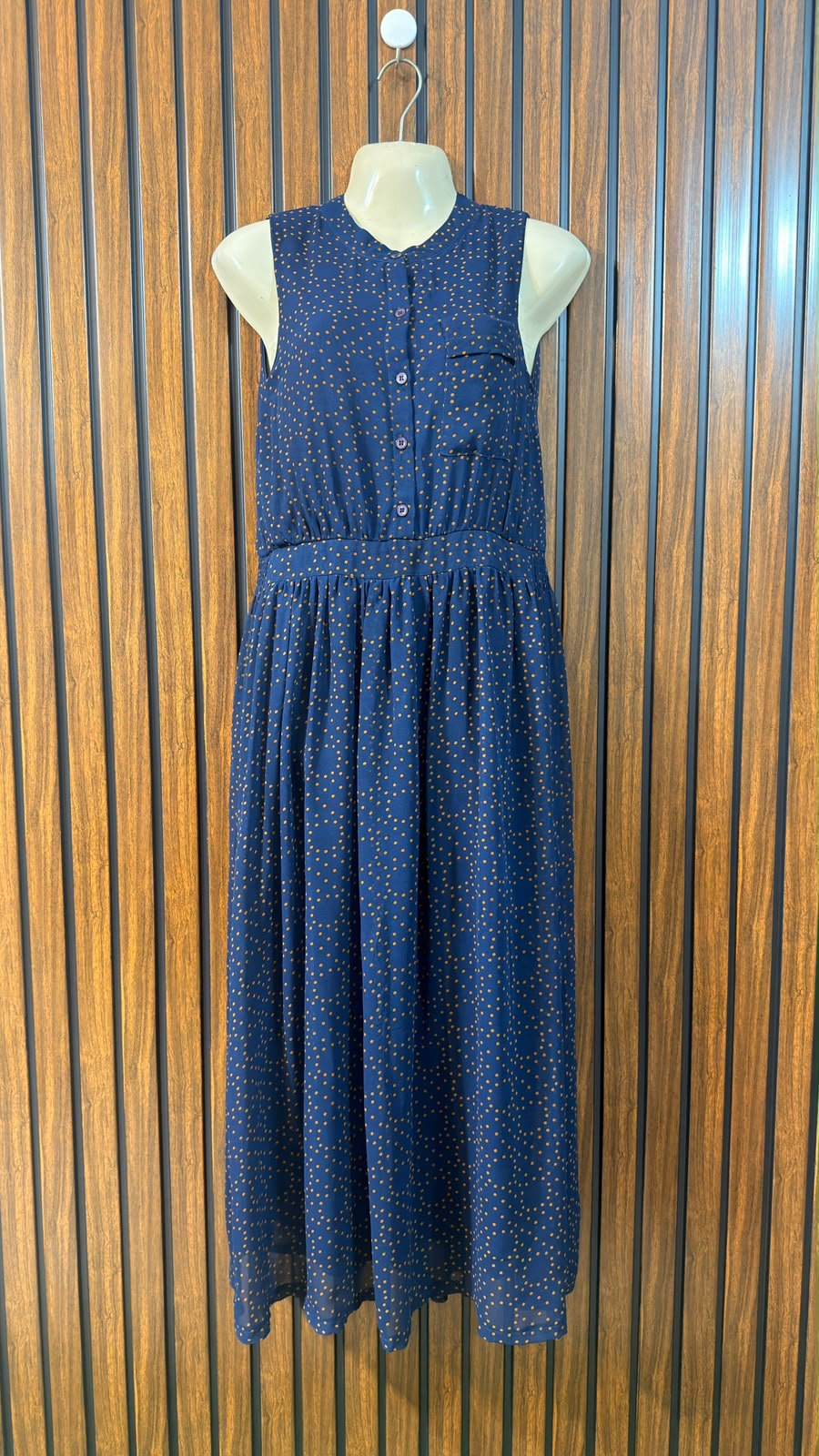 Chest 17  Length 48  Fabric Chiffon Womens Long Maxi