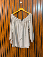 Chest 22  Length 29  Fabric Cotton Silk Ladies Western Sleeve Top