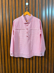 Chest 19  Length 24  Fabric Cotton Western Branded Ladies Full Sleeve Top