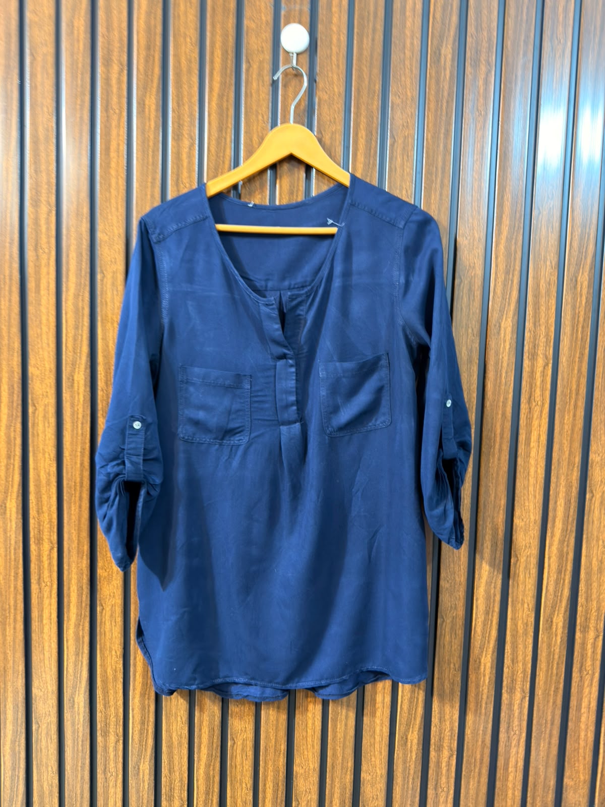 Chest 18  Length 29 To 30  Fabric Linen Ladies Branded Full Sleeve Wear