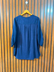 Chest 18  Length 29 To 30  Fabric Linen Ladies Branded Full Sleeve Wear
