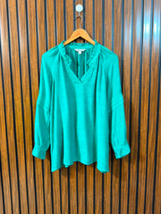 Chest 22  Length 26 To 27  Fabric Cotton Silk Western Women’s Branded Top