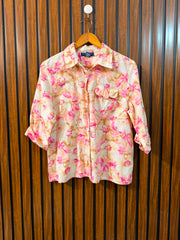 Chest 20  Length 23  Fabric Cotton Silk Women’s Full Sleeve Branded Top