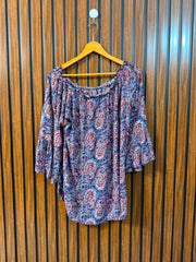 Chest 21  Length 28  Fabric Rayon Women’s Western Full Sleeve Wear