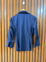 Chest 19  Length 24  Fabric Cotton Silk Women’s Branded Western Sleeve Top