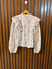 Chest 17  Length 21  Fabric Cotton Western Branded Ladies Full Sleeve Wear