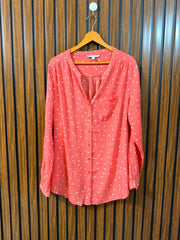 Chest 22  Length 30  Fabric Cotton Silk Branded Ladies Western Full Sleeve Wear