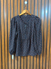 Chest 18  Length 24  Fabric Linen Western Women’s Full Sleeve Top