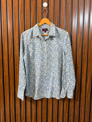 Chest 18  Length 25  Fabric Cotton Western Branded Ladies Sleeve Top