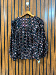 Chest 18  Length 24  Fabric Linen Western Women’s Full Sleeve Top