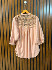 Chest Medium Baggy Style  Length 28  Fabric Linen Women’s Branded Full Sleeve Western Top
