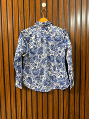 Chest 18  Length 23  Fabric Cotton Ladies Western Branded Sleeve Wear