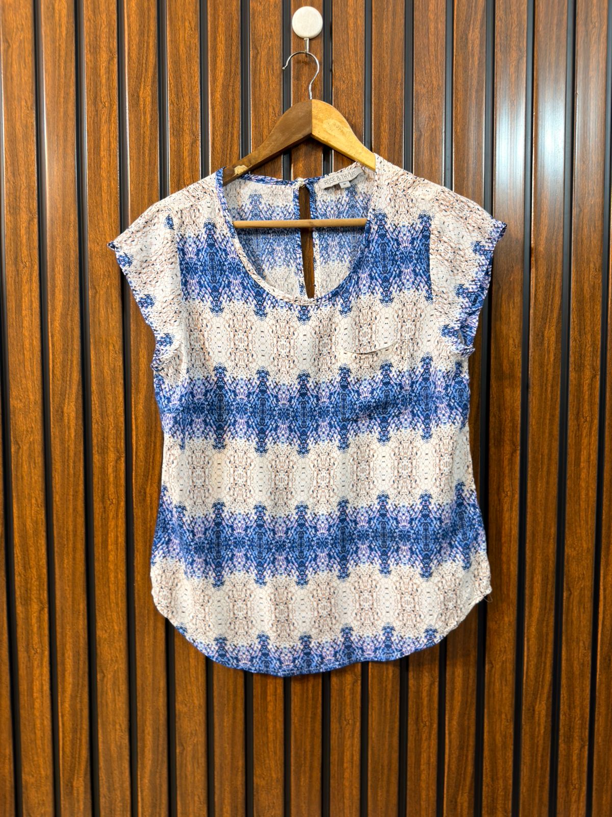 Chest 18  Length 25 To 26  Fabric Linen Womens Summer Top