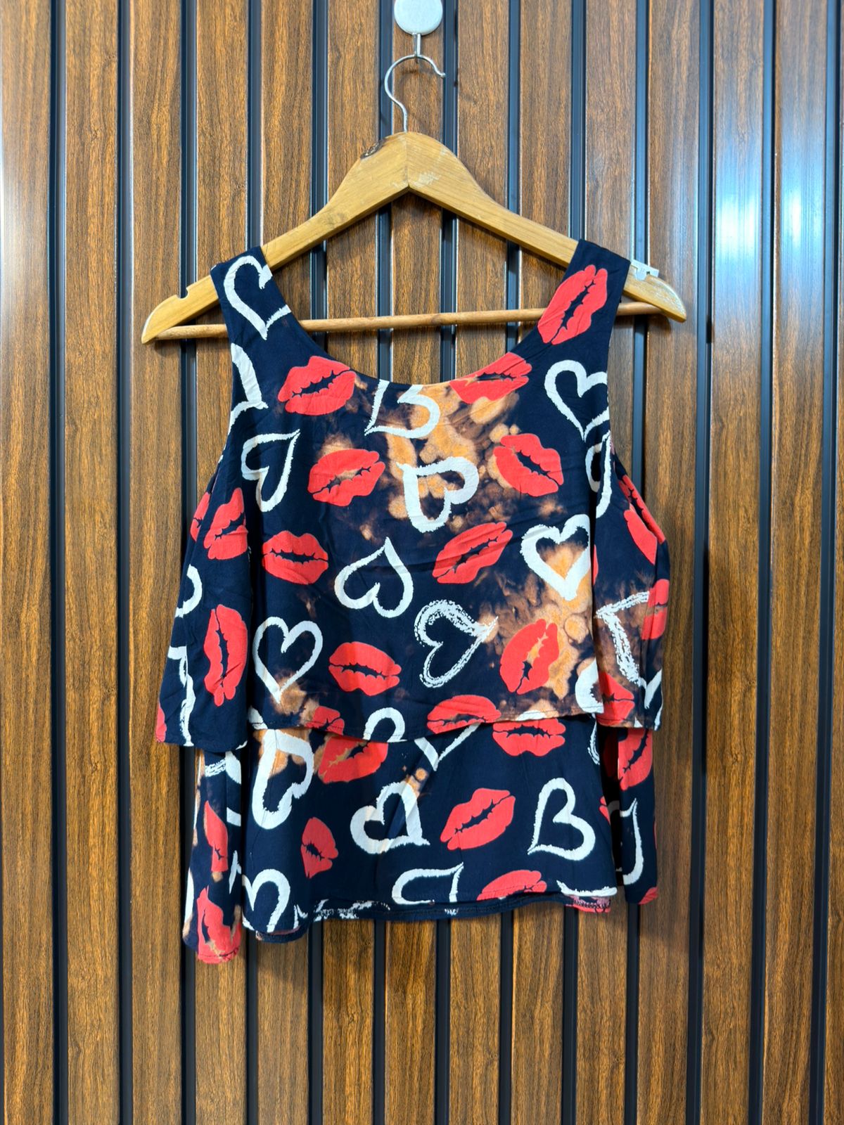 Chest 19  Length 21  Front Linen Western Womens Summer Sleeveless Top