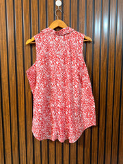 Chest 22  Length 27 to 29  Fabric Linen Western Branded Womens Top