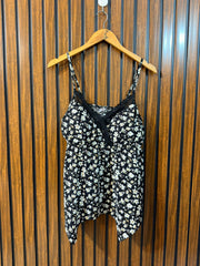 Chest 21  Length 27  Front Linen Western Ladies Summer Sleeveless Top