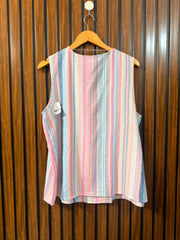 Chest 22  Length 25  Fabric Cotton Womens Branded Top