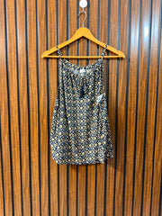 Chest 20  Length 23  Fabric Linen Branded Womens Top