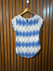 Chest 18  Length 25 To 26  Fabric Linen Womens Summer Top