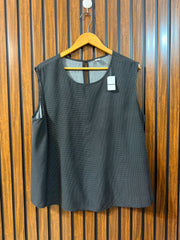 Chest 23  Length 25  Fabric Linen Womens Sleeveless Summer Top