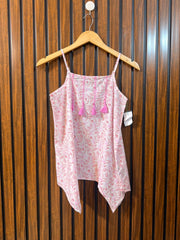 Chest 16  Length 24  Fabric Cotton Womens Western Sleeveless Top