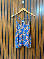 Chest 19  Length 23  Fabric Rayon Western Branded Ladies Sleeveless Top