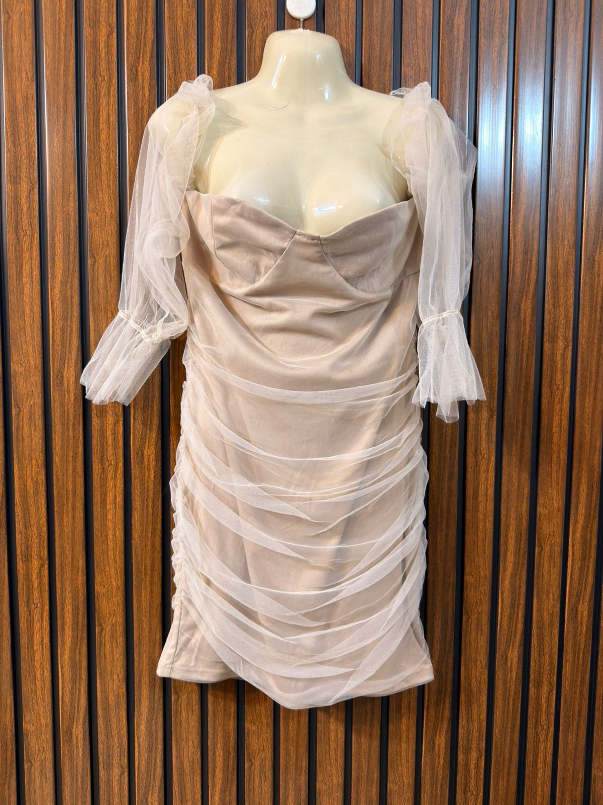 Chest Medium  Fabric Silk And Net Women’s Beautiful Party Dress