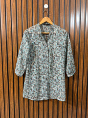 Chest 18  Length 29  Fabric Chiffon Western Branded Women’s Full Sleeve Top Latest Range Online