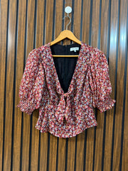 Chest 17  Length 19  Fabric Chiffon Western Branded Women’s Full Sleeve Top Everyday Collection