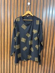 Chest 24  Length 29  Fabric Silk Western Branded Women’s Full Sleeve Top New Range