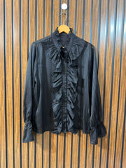 Chest 19  Length 25  Fabric Chiffon Western Branded Women’s Full Sleeve Top Women Online